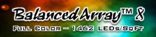 Balanced Array Model 8 LED Sign