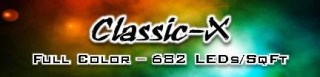 Classic X Model LED Sign