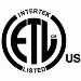 Intertek (ETL) Approved Manufacturer