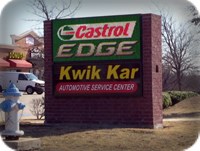 Kwik Kar Programmable LED Monument Signage