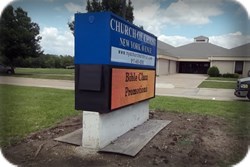 Monument LED Sign - Texas LED Sign Company