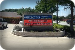 LED Monument Sign w/ Stone - Texas LED Sign Company